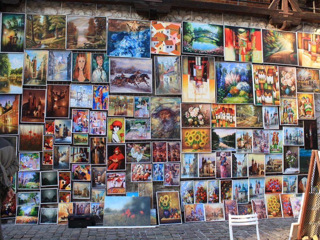 Ferienwohnung Jak W Domu Krakau Exterior foto